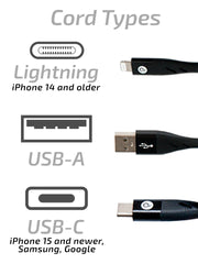 Loopy Charging Cables - Lightning to USB-A (1.1m / 3.6ft)