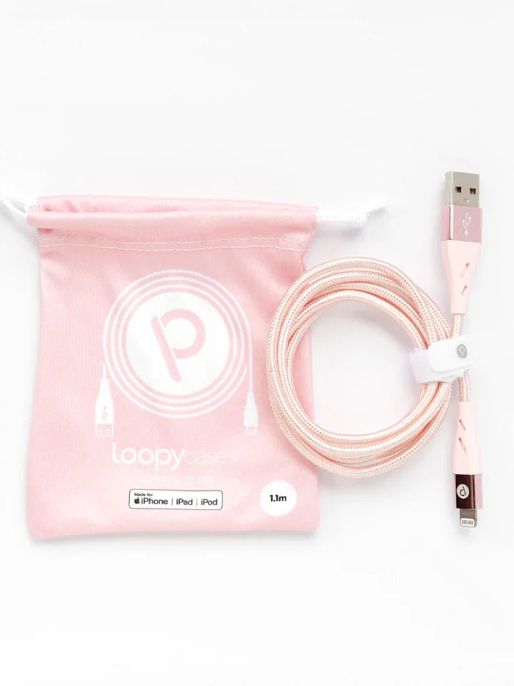 Loopy Charging Cables - Lightning to USB-A (1.1m / 3.6ft)