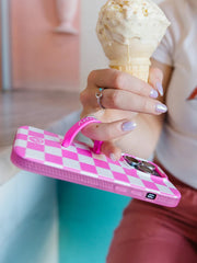 Pink Checkered